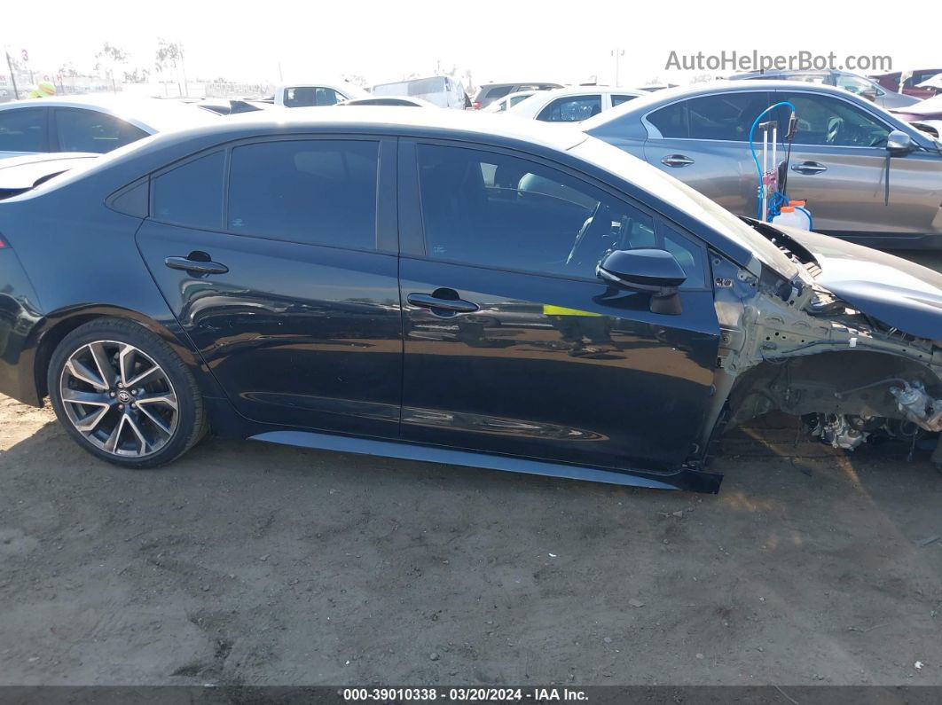 2021 Toyota Corolla Se Черный vin: 5YFS4MCE3MP069921