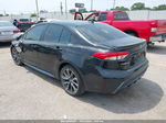 2021 Toyota Corolla Se Black vin: 5YFS4MCE7MP064687