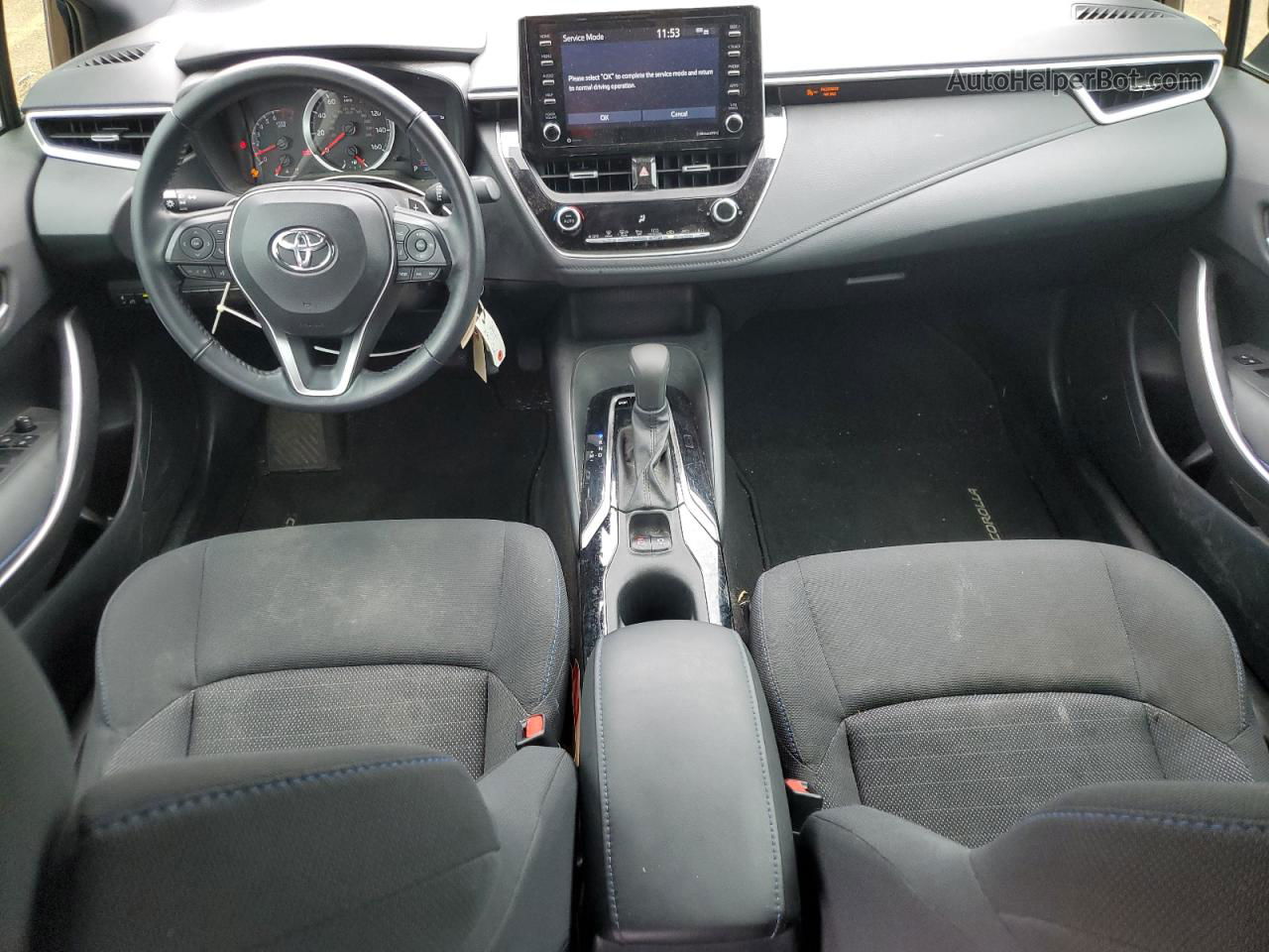 2021 Toyota Corolla Se Синий vin: 5YFS4MCE7MP089508