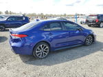 2021 Toyota Corolla Se Blue vin: 5YFS4MCE8MP059790