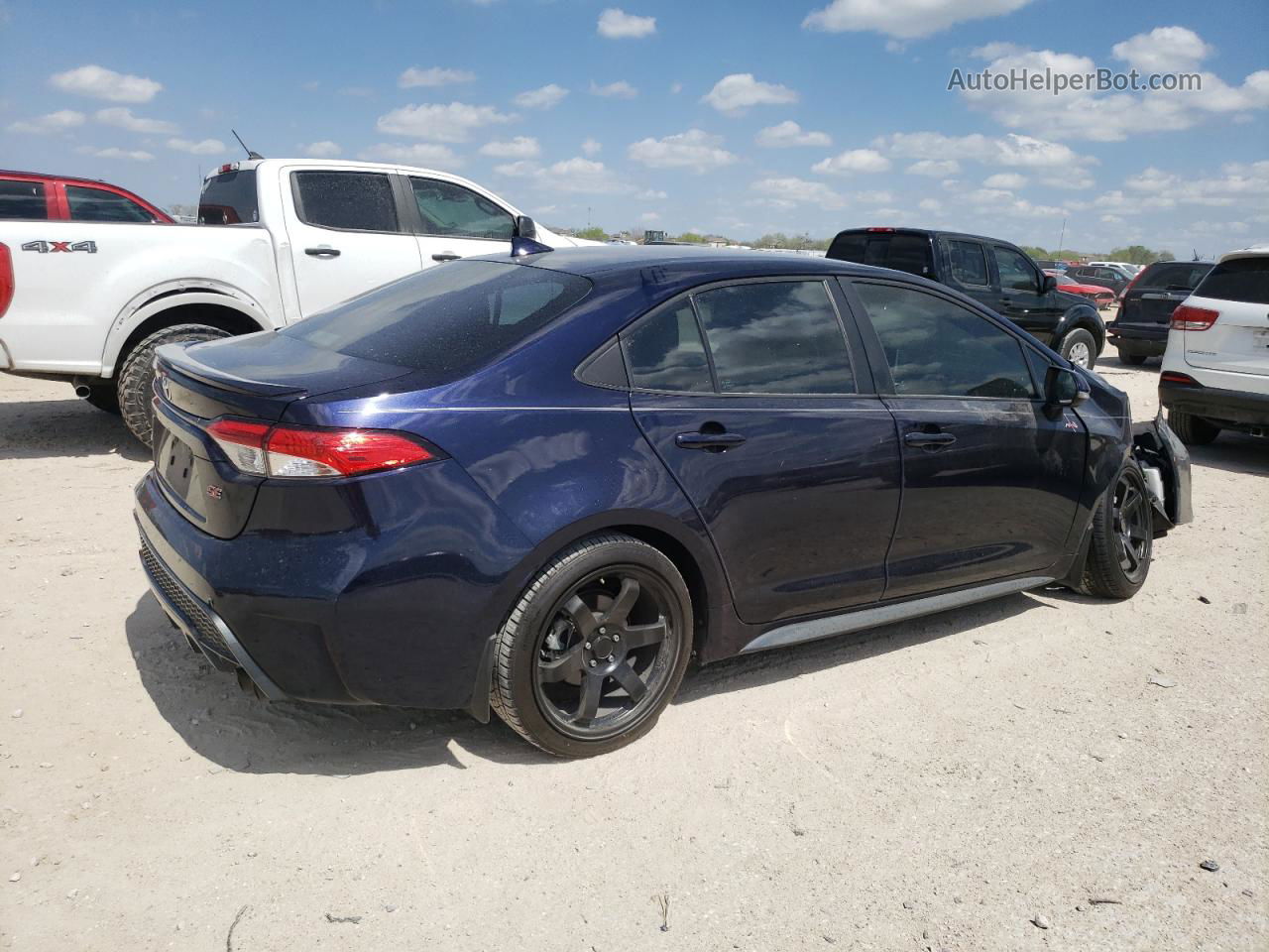 2021 Toyota Corolla Se Blue vin: 5YFS4MCE8MP070420