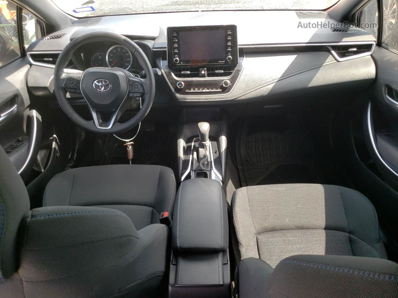 2021 Toyota Corolla Se Синий vin: 5YFS4MCE8MP070420