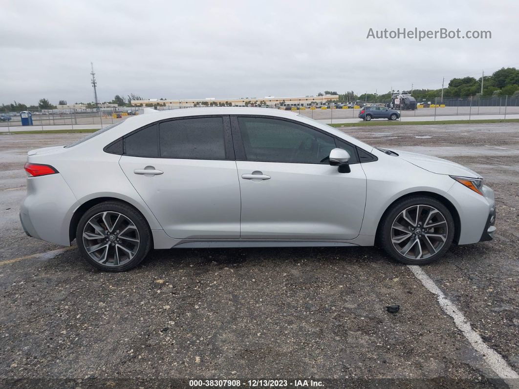 2021 Toyota Corolla Se Серебряный vin: 5YFS4MCE8MP086505