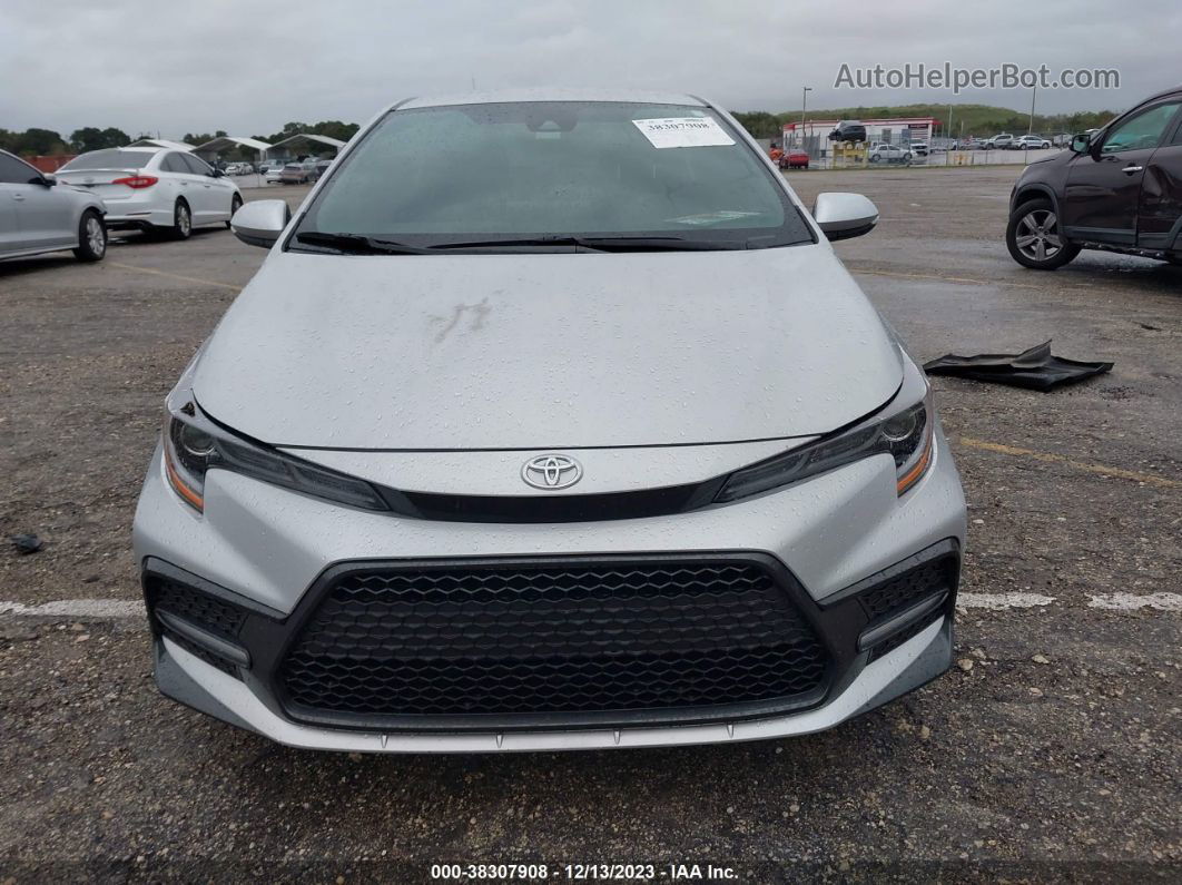 2021 Toyota Corolla Se Серебряный vin: 5YFS4MCE8MP086505