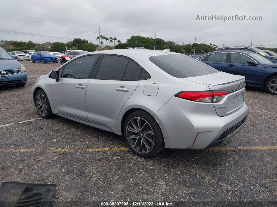 2021 Toyota Corolla Se Серебряный vin: 5YFS4MCE8MP086505