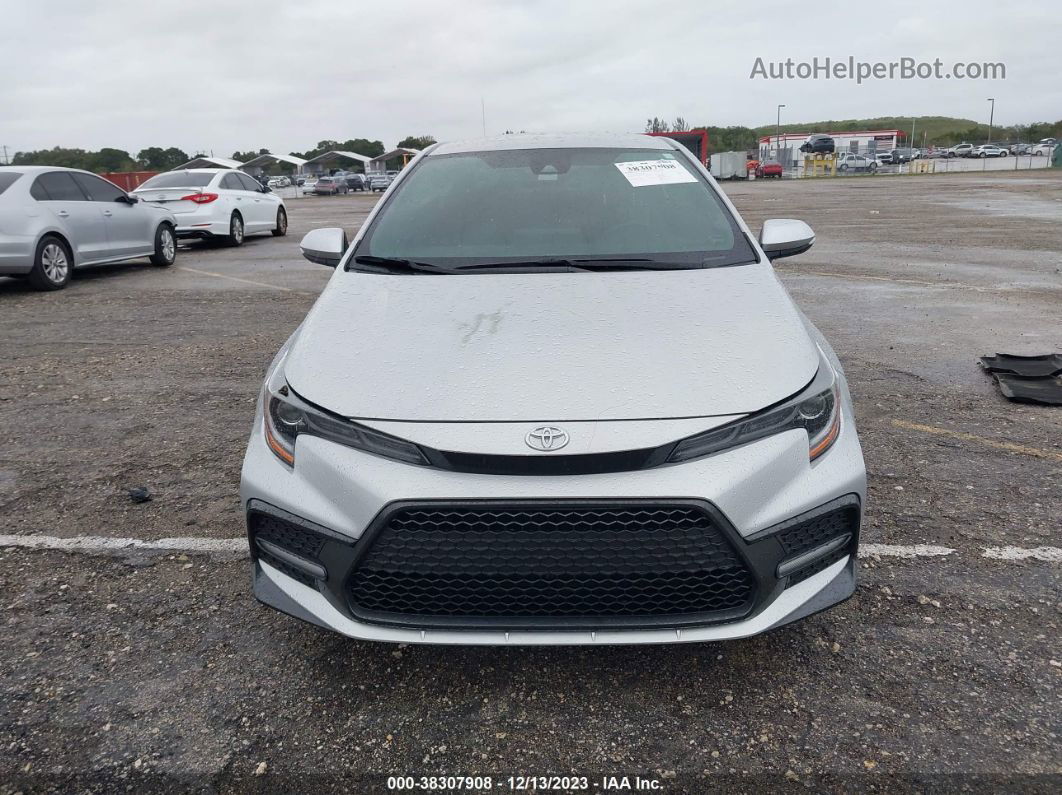 2021 Toyota Corolla Se Серебряный vin: 5YFS4MCE8MP086505