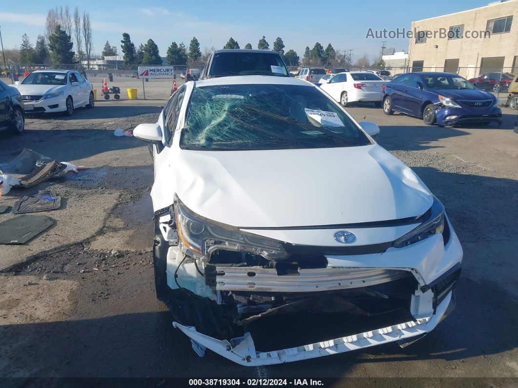 2021 Toyota Corolla Se White vin: 5YFS4MCE9MP074265