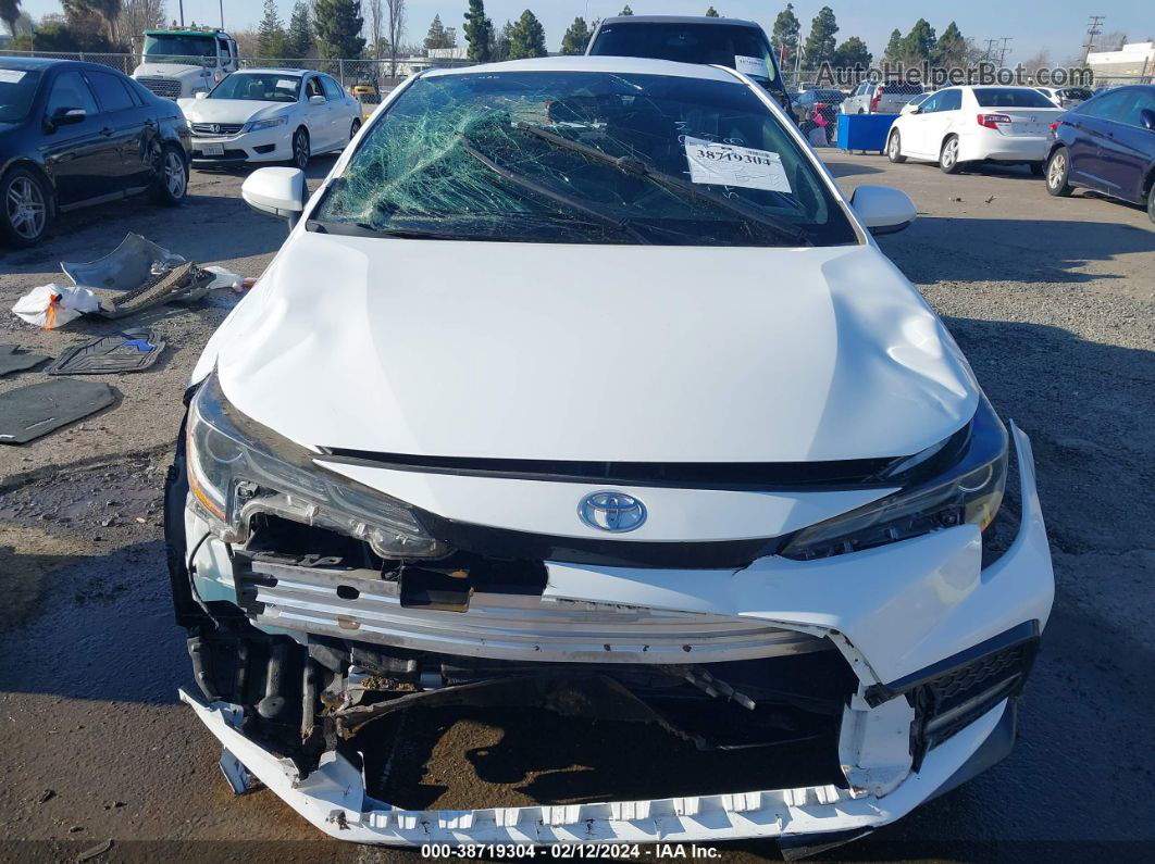 2021 Toyota Corolla Se White vin: 5YFS4MCE9MP074265