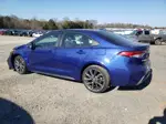 2021 Toyota Corolla Se Blue vin: 5YFS4MCE9MP092586