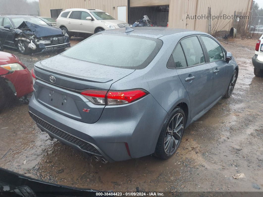 2021 Toyota Corolla Se Gray vin: 5YFS4MCEXMP062139