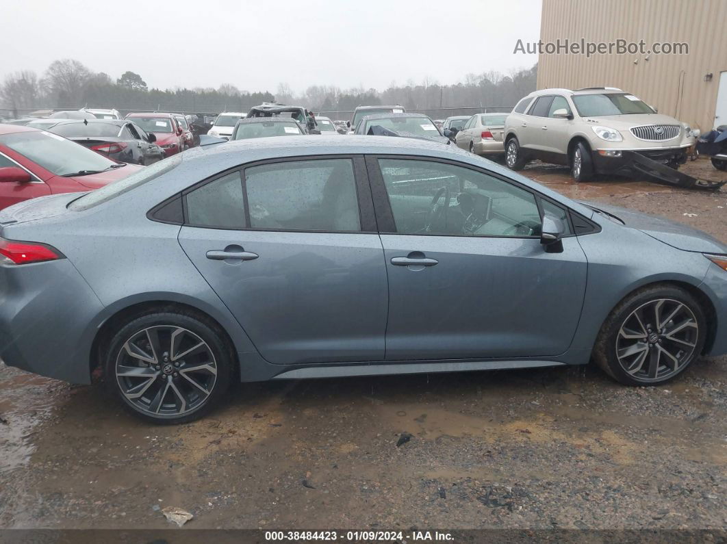 2021 Toyota Corolla Se Gray vin: 5YFS4MCEXMP062139