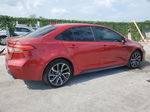 2020 Toyota Corolla Se Red vin: 5YFS4RCE0LP018632