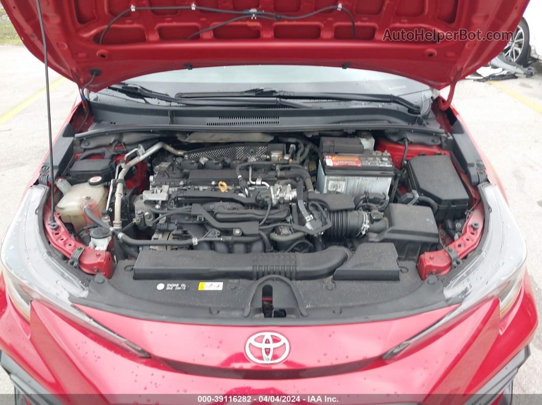 2020 Toyota Corolla Se Red vin: 5YFS4RCE0LP054725