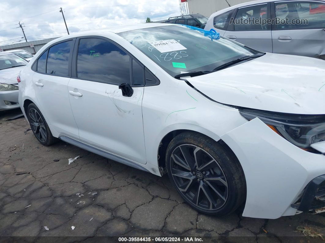 2020 Toyota Corolla Se White vin: 5YFS4RCE1LP041885