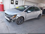 2020 Toyota Corolla Se Silver vin: 5YFS4RCE1LP045371