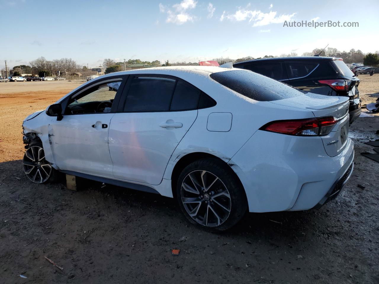 2020 Toyota Corolla Se White vin: 5YFS4RCE3LP029298