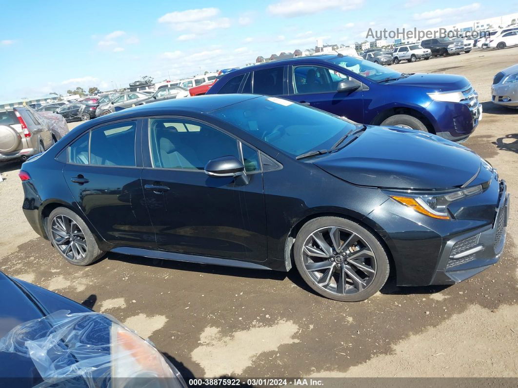 2020 Toyota Corolla Se Black vin: 5YFS4RCE3LP048286