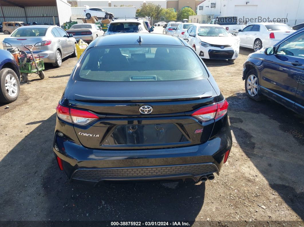 2020 Toyota Corolla Se Black vin: 5YFS4RCE3LP048286