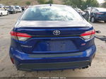 2020 Toyota Corolla Se Blue vin: 5YFS4RCE4LP029486