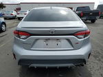 2020 Toyota Corolla Se Silver vin: 5YFS4RCE4LP032758