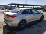 2020 Toyota Corolla Se Silver vin: 5YFS4RCE5LP033787