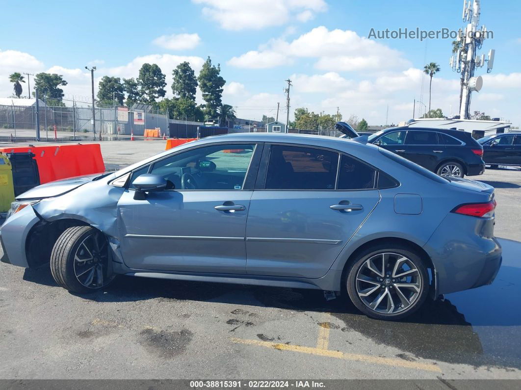 2020 Toyota Corolla Se Blue vin: 5YFS4RCE5LP051335