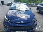 2020 Toyota Corolla Se Blue vin: 5YFS4RCE6LP033538