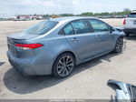 2020 Toyota Corolla Se Light Blue vin: 5YFS4RCE6LP041655