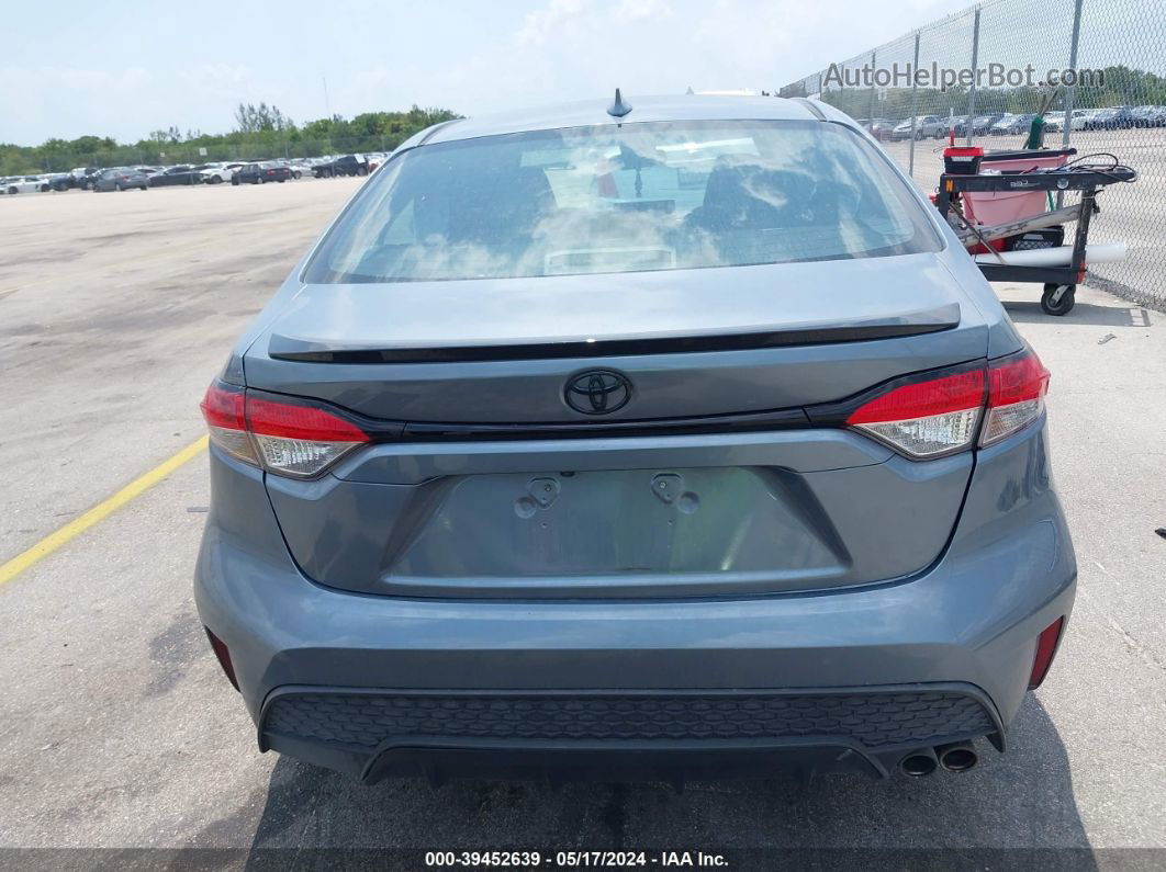 2020 Toyota Corolla Se Light Blue vin: 5YFS4RCE6LP041655