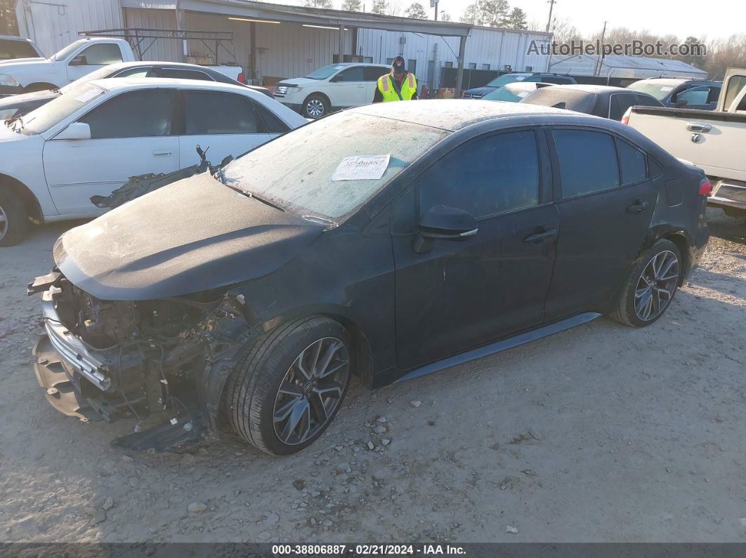 2020 Toyota Corolla Se Черный vin: 5YFS4RCE7LP052373