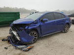 2020 Toyota Corolla Se Blue vin: 5YFS4RCE8LP012481