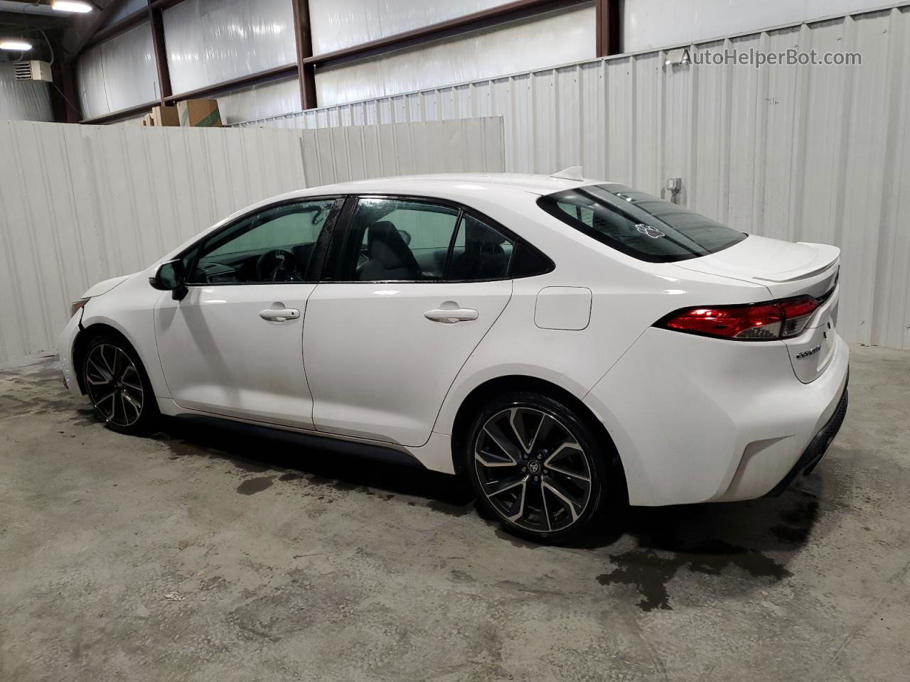 2020 Toyota Corolla Se White vin: 5YFS4RCE8LP021195