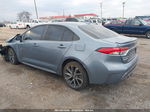 2020 Toyota Corolla Se Light Blue vin: 5YFS4RCE8LP048025