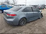 2020 Toyota Corolla Se Light Blue vin: 5YFS4RCE8LP048025