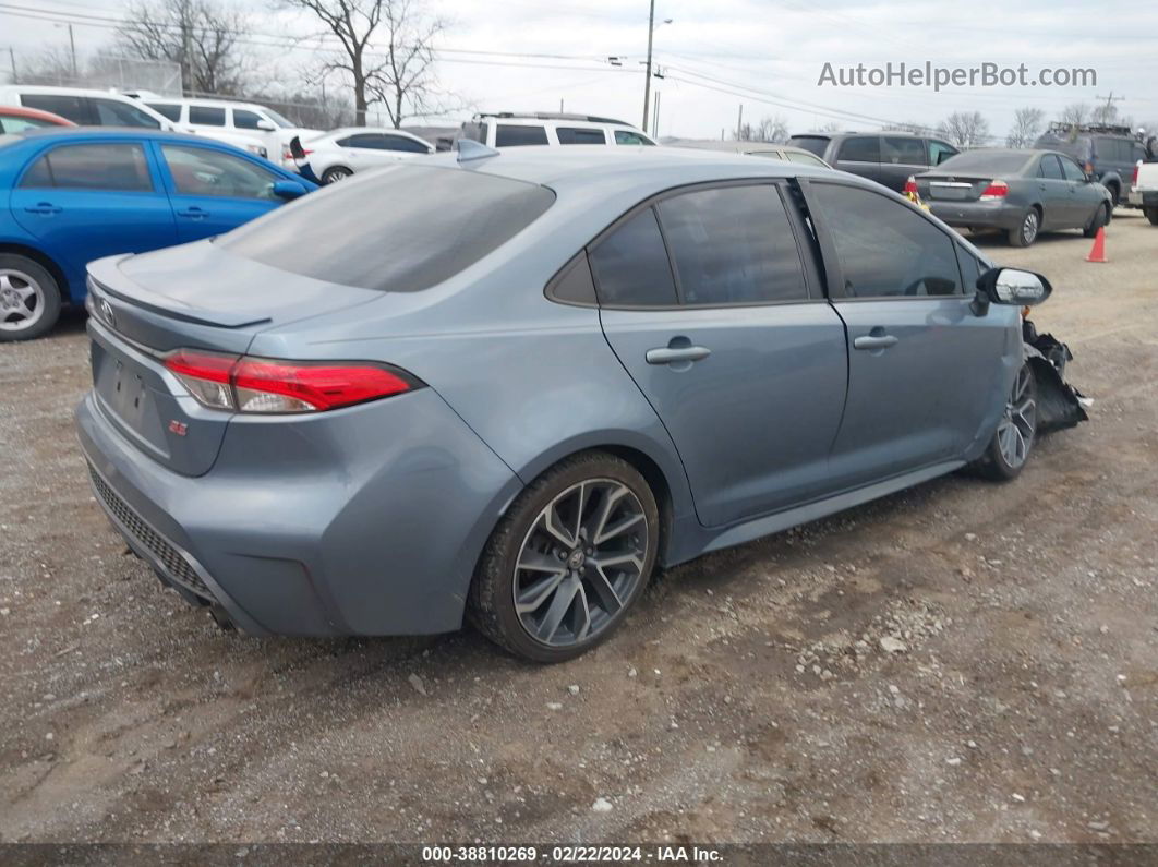 2020 Toyota Corolla Se Light Blue vin: 5YFS4RCE8LP048025