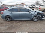 2020 Toyota Corolla Se Light Blue vin: 5YFS4RCE8LP048025