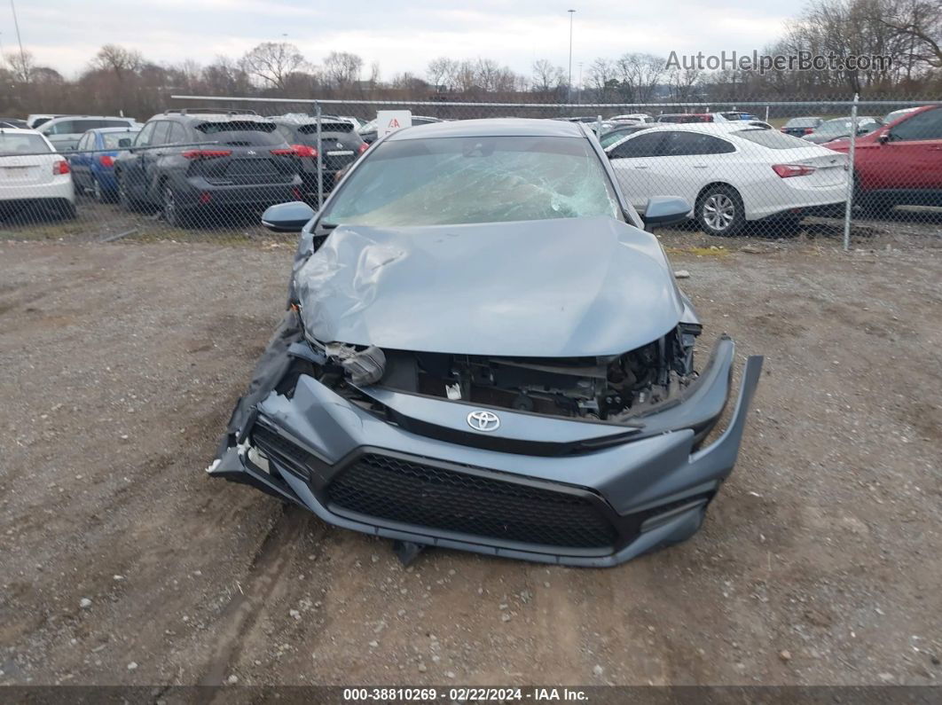 2020 Toyota Corolla Se Light Blue vin: 5YFS4RCE8LP048025