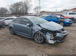 2020 Toyota Corolla Se Light Blue vin: 5YFS4RCE8LP048025