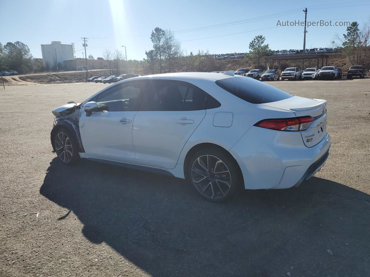 2020 Toyota Corolla Se White vin: 5YFS4RCE9LP013753