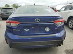 2020 Toyota Corolla Se Blue vin: 5YFS4RCE9LP027832