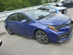 2020 Toyota Corolla Se Blue vin: 5YFS4RCE9LP027832