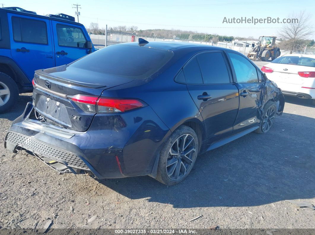 2021 Toyota Corolla Xse Blue vin: 5YFT4MCE3MP075383