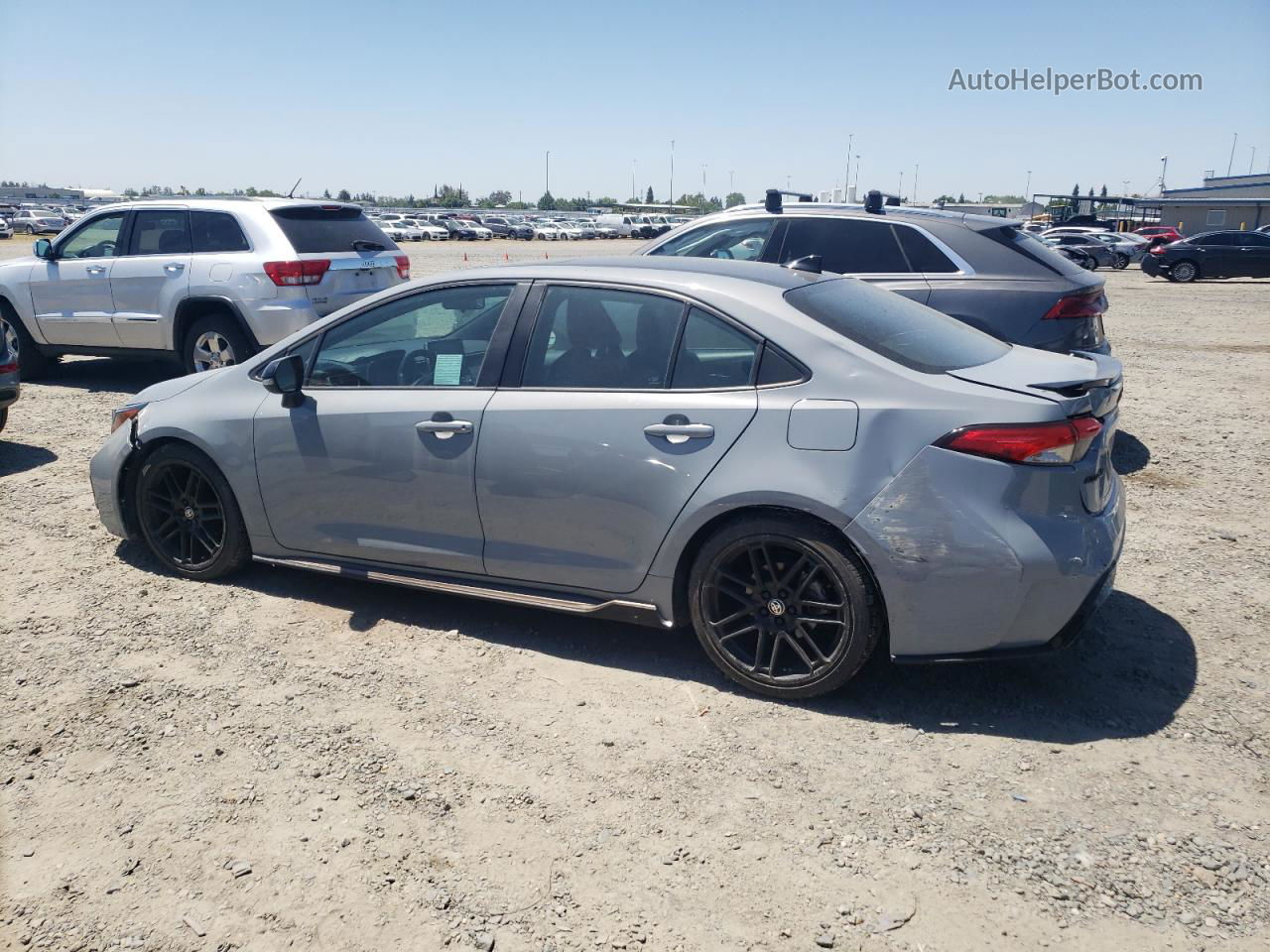 2021 Toyota Corolla Xse Серый vin: 5YFT4MCE3MP080566