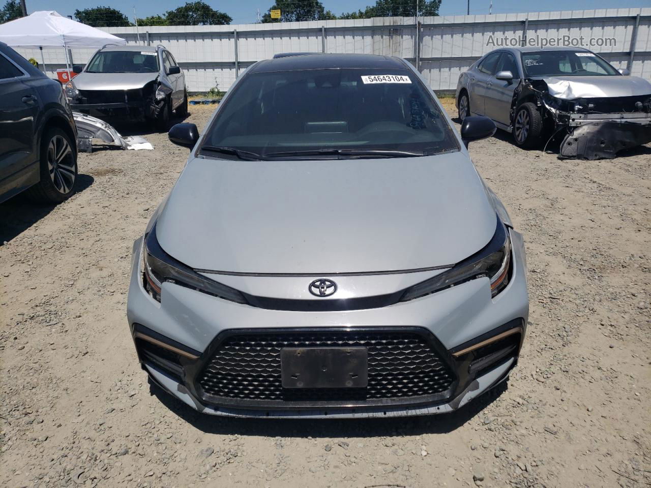 2021 Toyota Corolla Xse Серый vin: 5YFT4MCE3MP080566