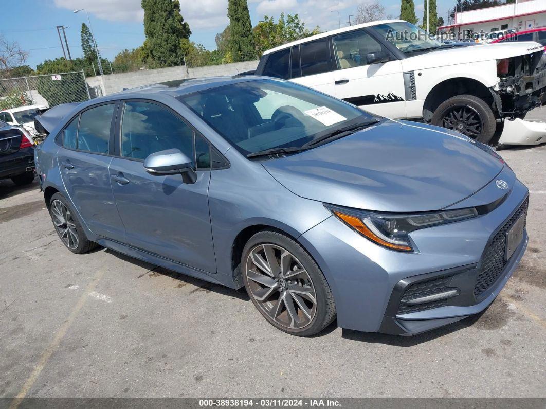 2021 Toyota Corolla Xse Blue vin: 5YFT4MCE9MP091488