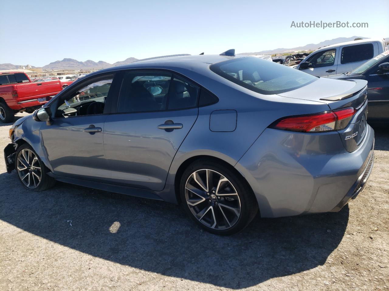 2020 Toyota Corolla Xse Blue vin: 5YFT4RCE2LP019043