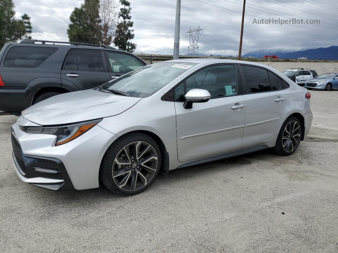 2020 Toyota Corolla Xse Двухцветный vin: 5YFT4RCE6LP030403