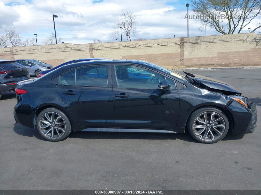 2020 Toyota Corolla Xse Black vin: 5YFT4RCE8LP019077