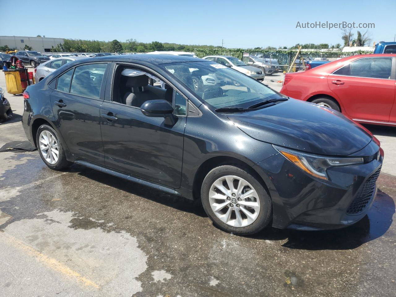 2021 Toyota Corolla Le Black vin: 5YFVPMAE0MP264978