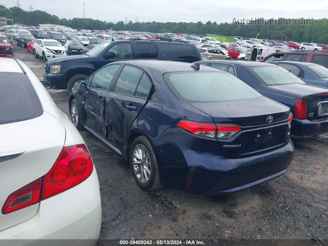 2021 Toyota Corolla Le Синий vin: 5YFVPMAE1MP248059